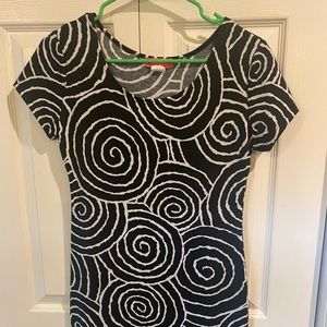 Edgy mini dress by Analogy. Large. Retro.